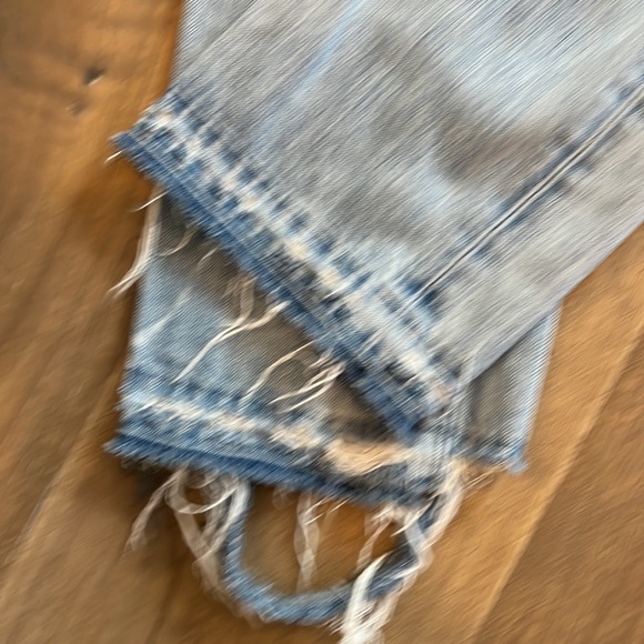 NSF Beck size 28 straight slouch button fly faded distressed jean - Picture 2 of 6